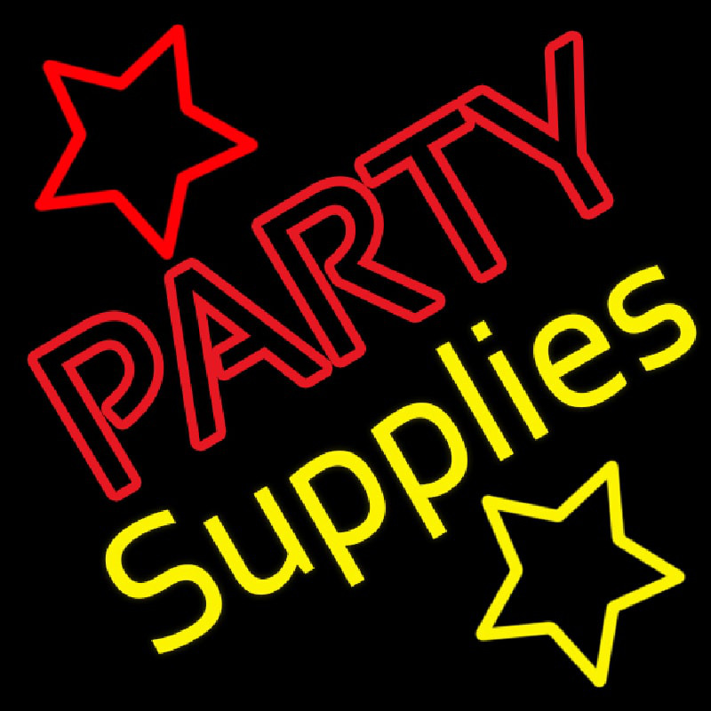 Green Party Supplies 1 Neonkyltti