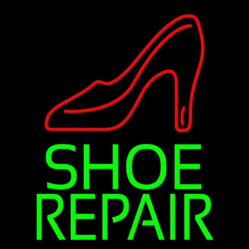 Green Shoe Repair Neonkyltti