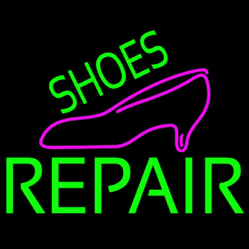 Green Shoes Repair Pink Sandal Neonkyltti