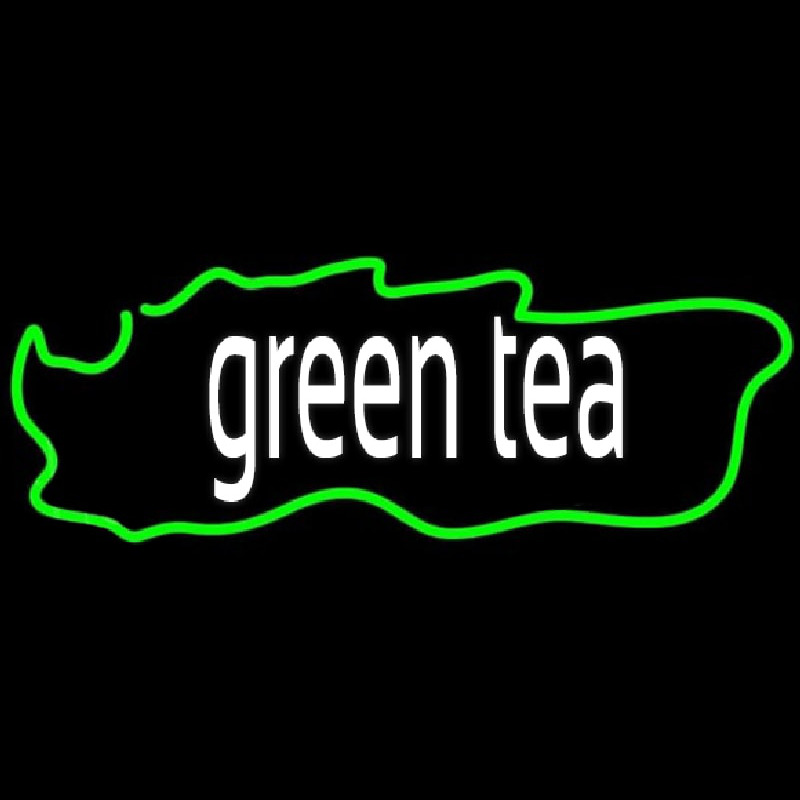 Green Tea Horizontal Neonkyltti
