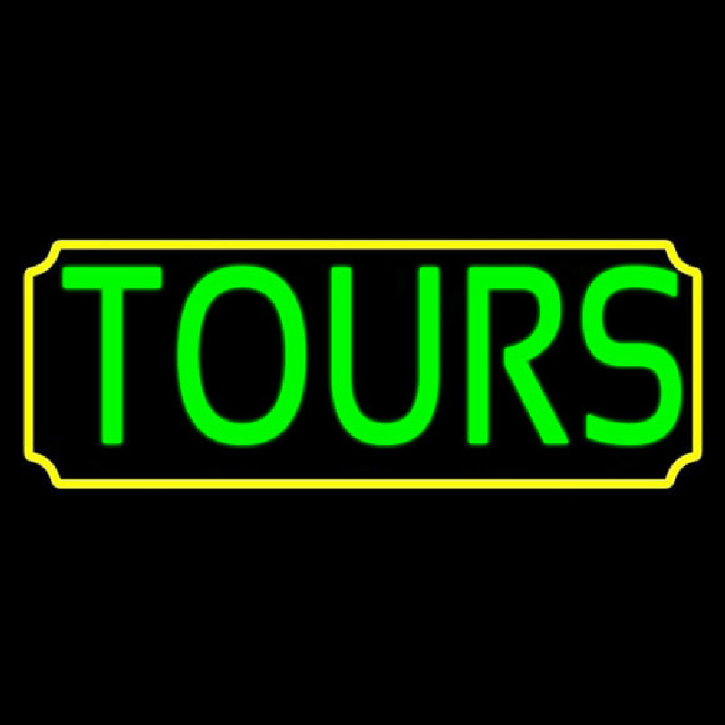Green Tours Neonkyltti