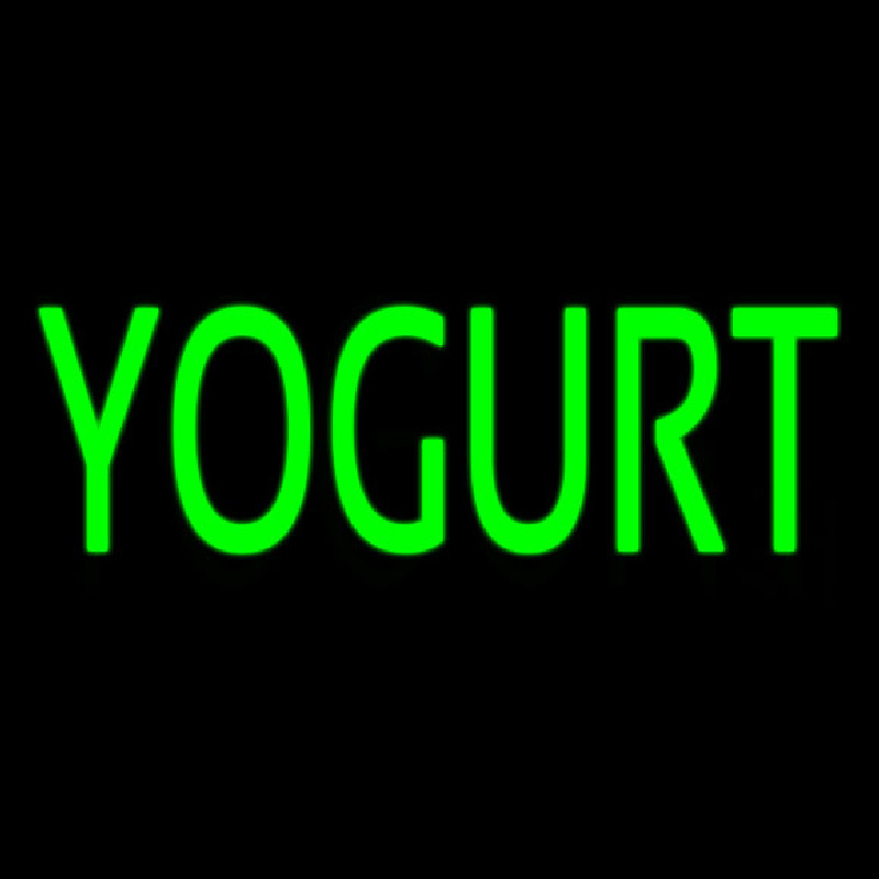 Green Yogurt Neonkyltti