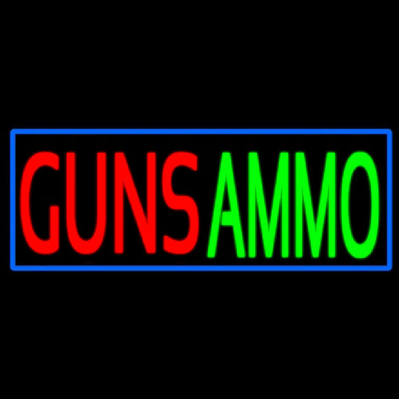 Guns Ammo Neonkyltti