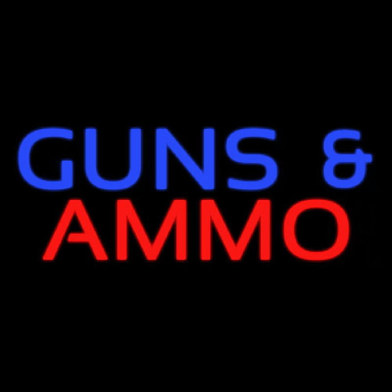 Guns And Ammo Neonkyltti