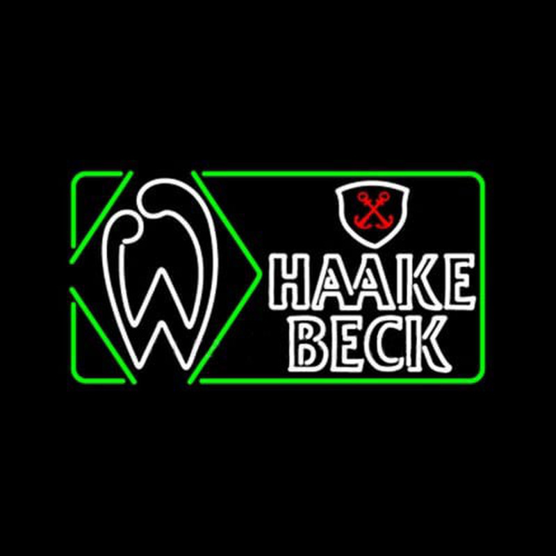 Haake Becks Beer Neonkyltti