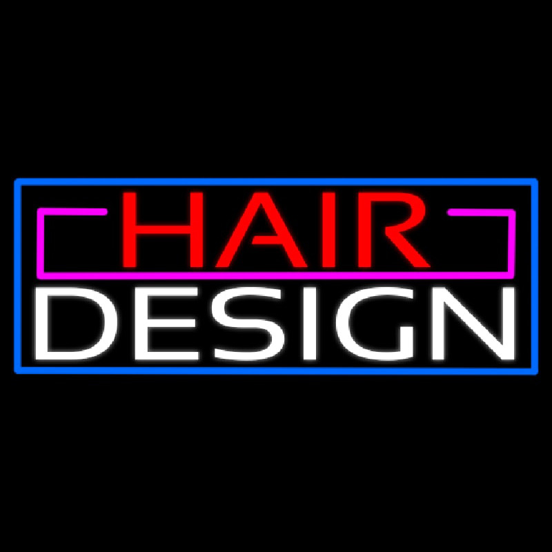 Hair Design Neonkyltti