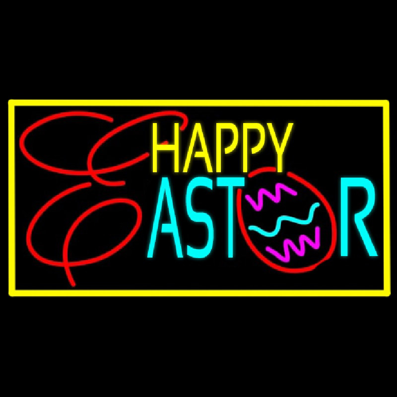 Happy Easter 1 Neonkyltti