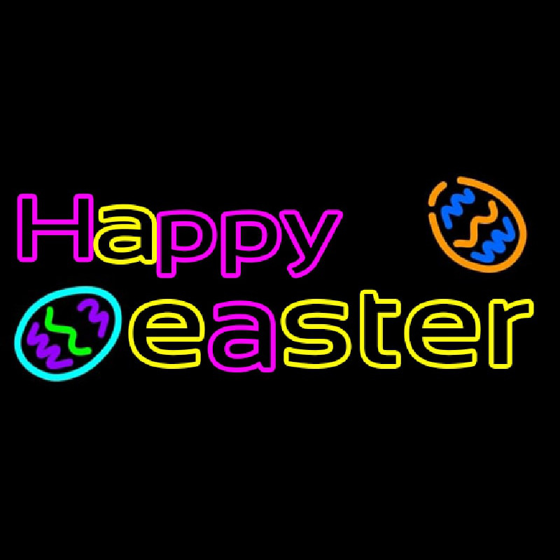 Happy Easter 2 Neonkyltti