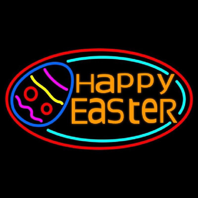 Happy Easter Egg 2 Neonkyltti