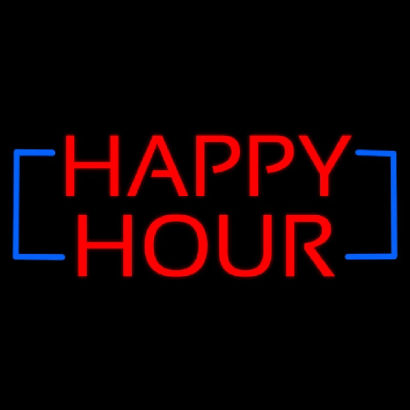 Happy Hour Neonkyltti