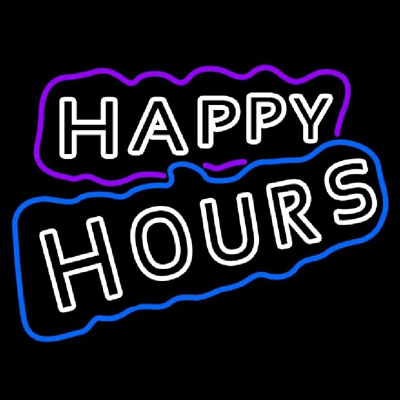 Happy Hours Neonkyltti