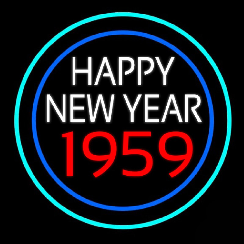 Happy New Year 1959 Bioshock Neonkyltti
