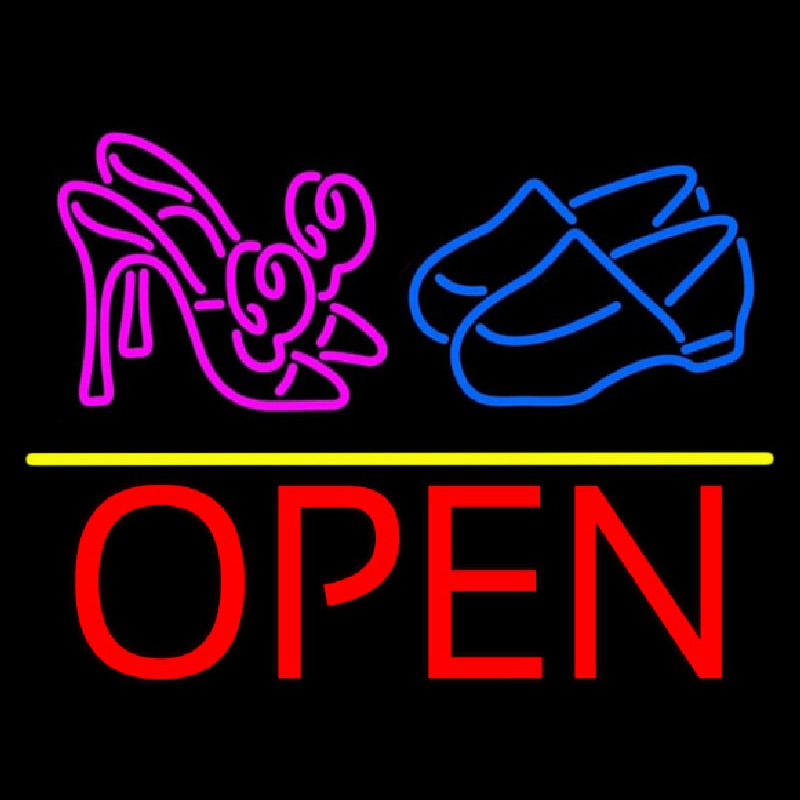 Heels Shoes Open Neonkyltti