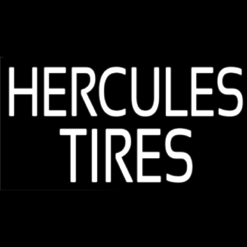 Hercules Tires 1 Neonkyltti