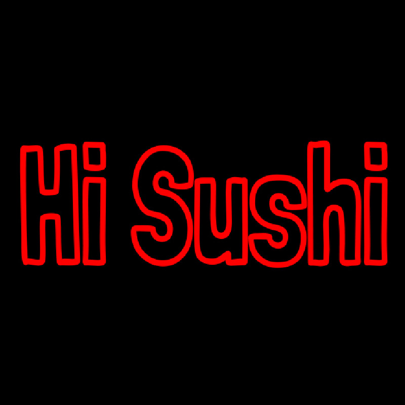 Hi Sushi Neonkyltti