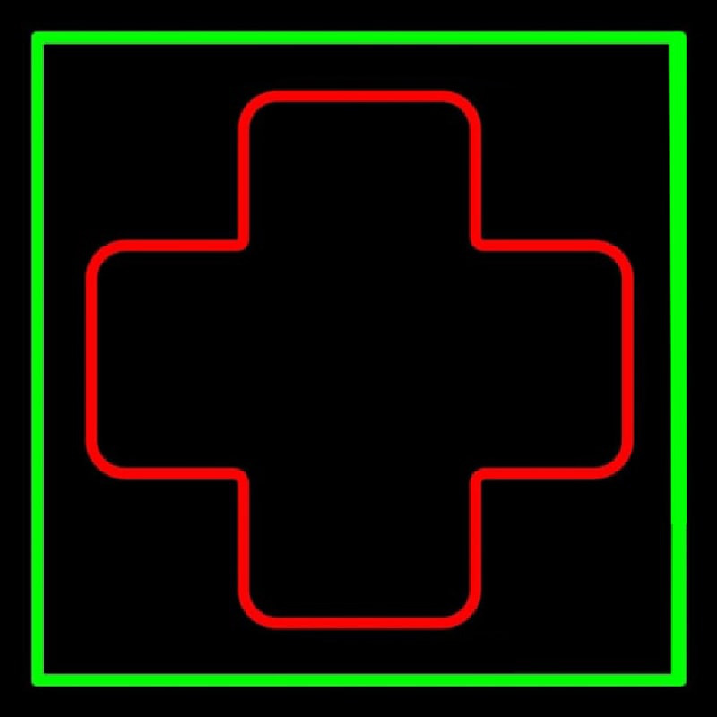 Hospital Plus Logo 1 Neonkyltti