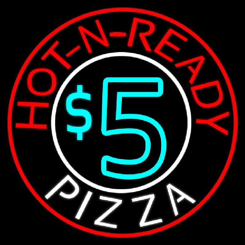 Hot N Ready Pizza Neonkyltti