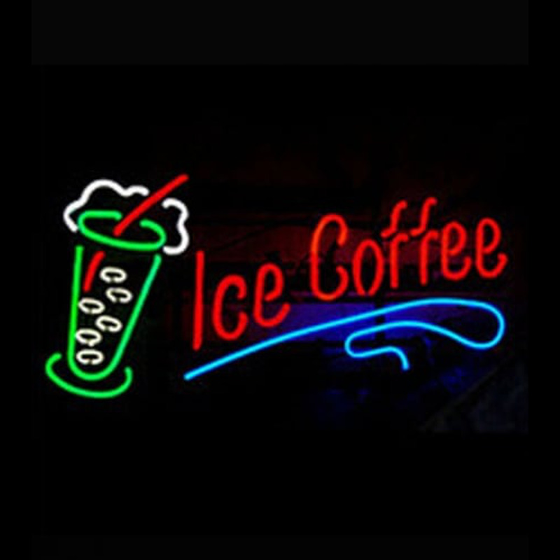 Ice Coffee Neonkyltti