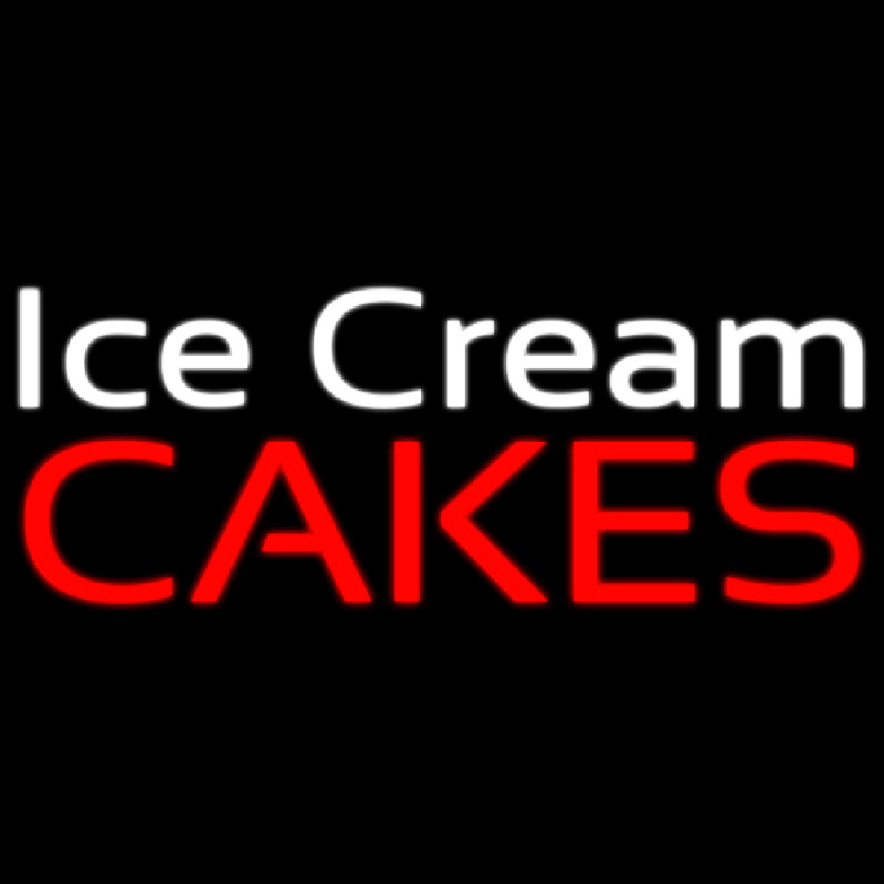 Ice Cream Cakes Neonkyltti