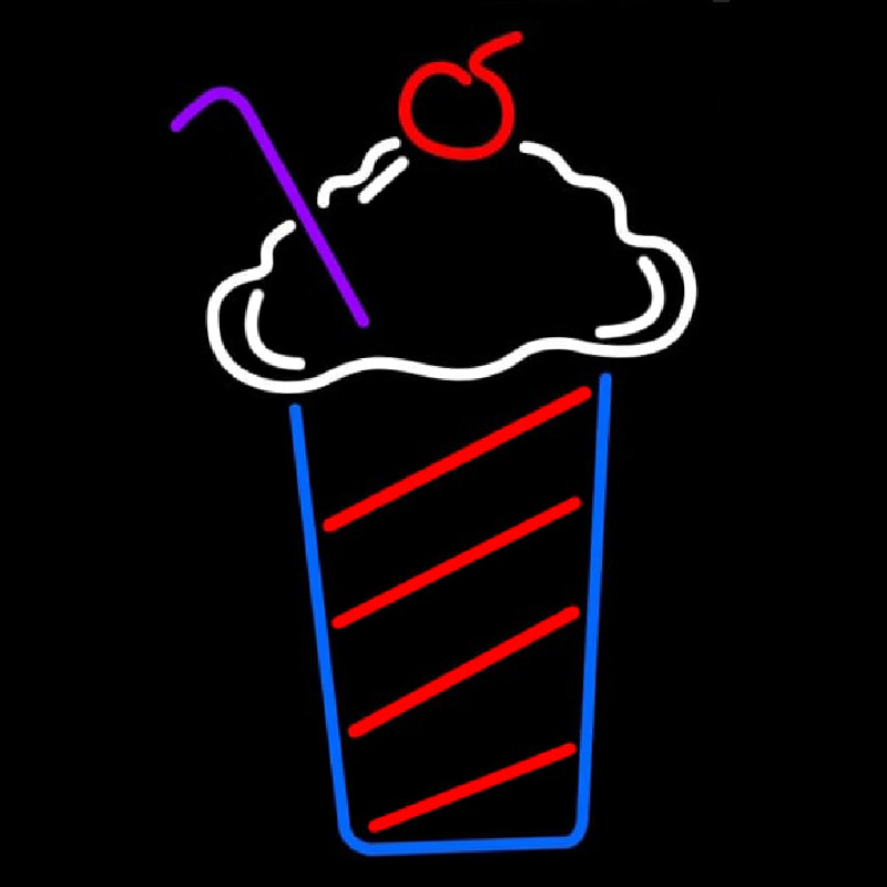 Ice Cream Cup Neonkyltti