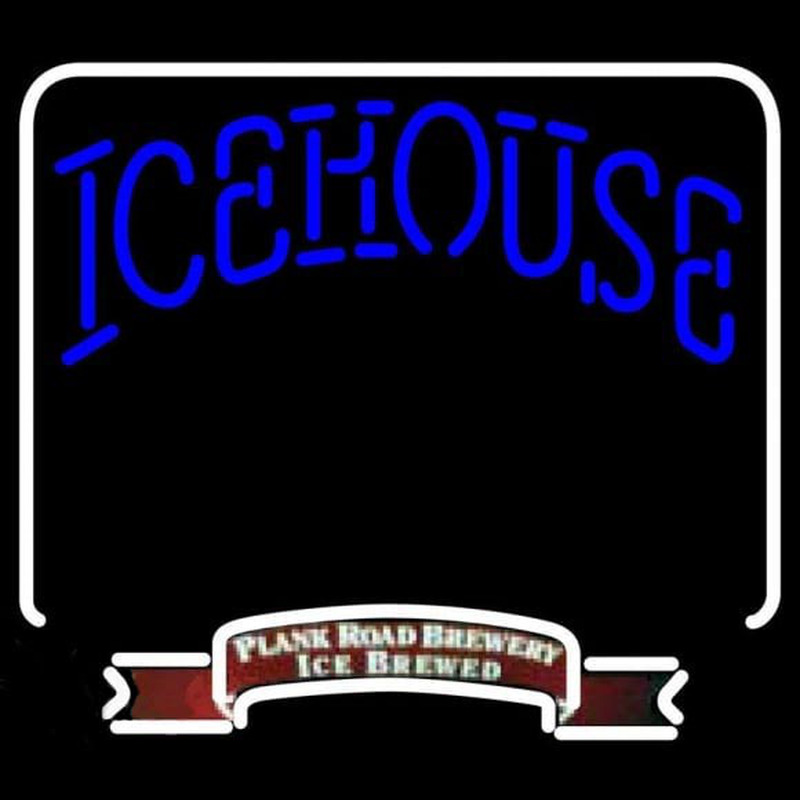 Icehouse Backlit Brewery Beer Sign Neonkyltti