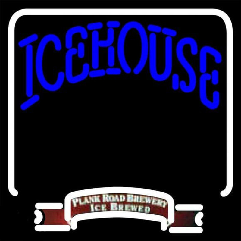Icehouse Backlit Brewery Beer Sign Neonkyltti