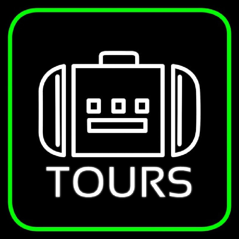 Icon Tours Neonkyltti