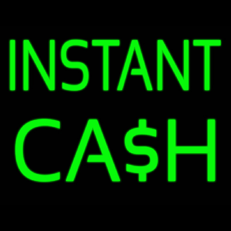 Instant Cash Neonkyltti