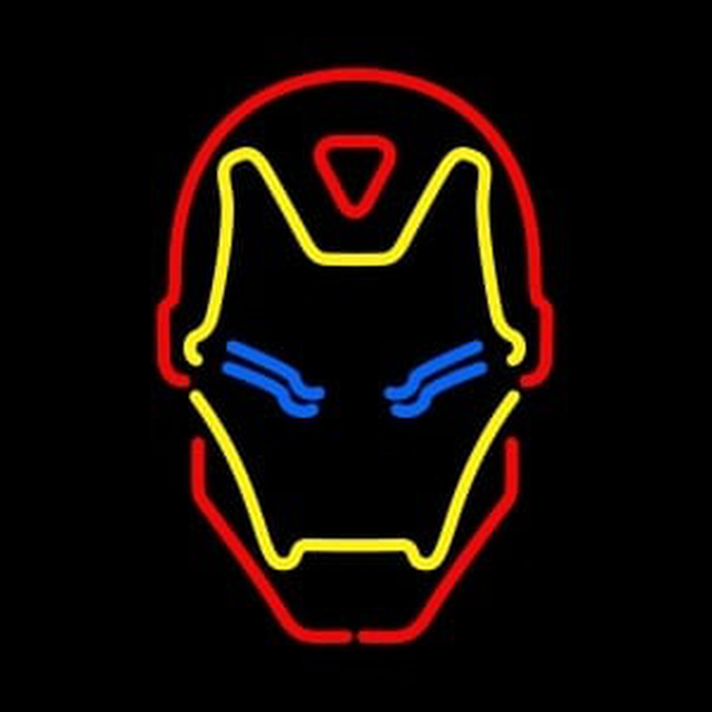 Iron Man Neonkyltti