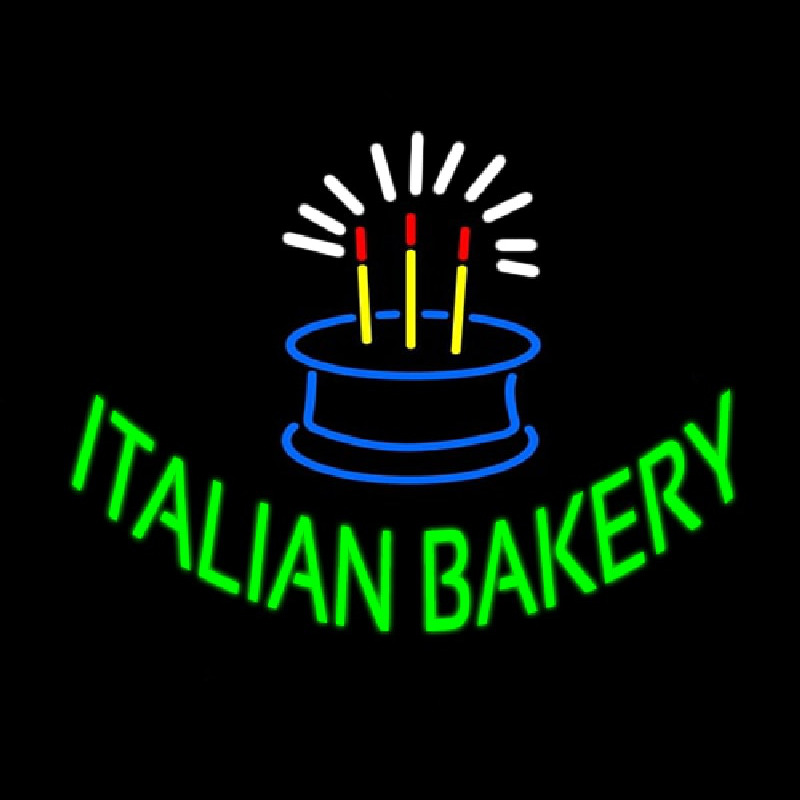 Italian Bakery Neonkyltti