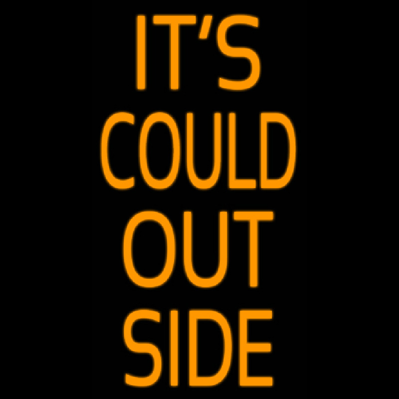 Its Cold Out Side Neonkyltti