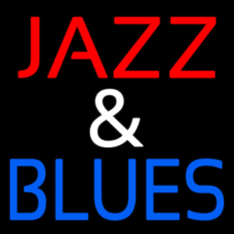 Jazz And Blues 1 Neonkyltti