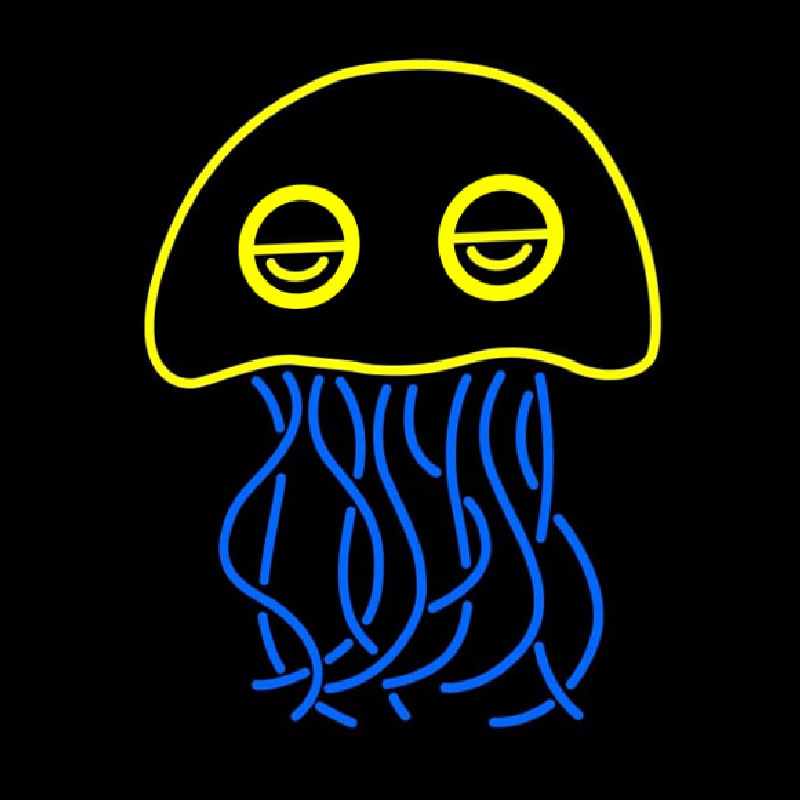 Jellyfish Neonkyltti