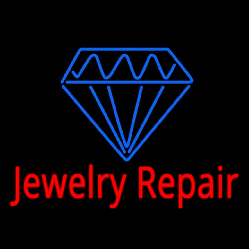Jewelry Repair Cursive Neonkyltti
