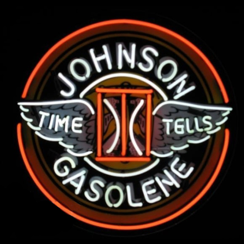 Johnson Gasoline Neonkyltti