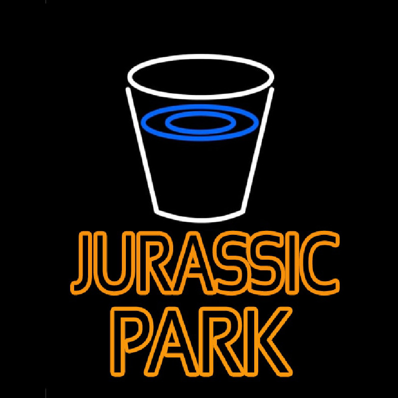 Jurassic Park Neonkyltti