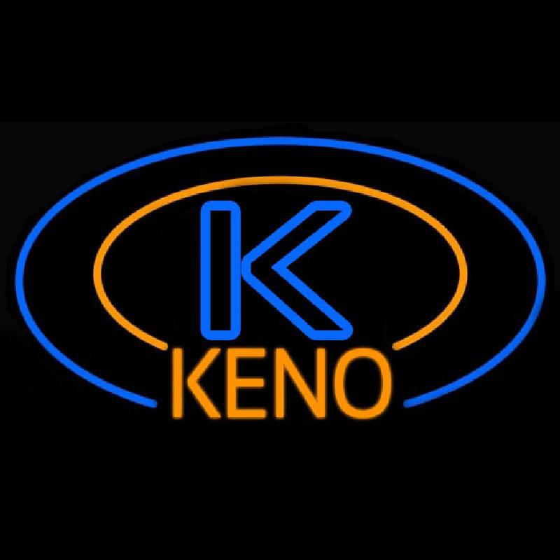 K Keno 2 Neonkyltti