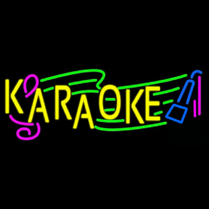 Karaoke 2 Neonkyltti
