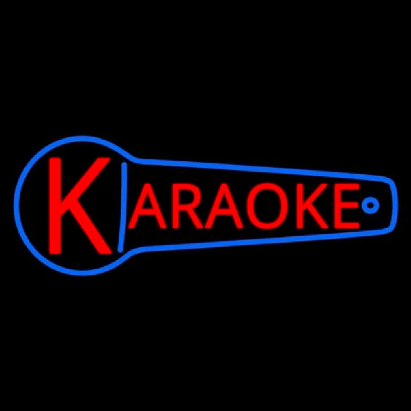 Karaoke Block 3 Neonkyltti