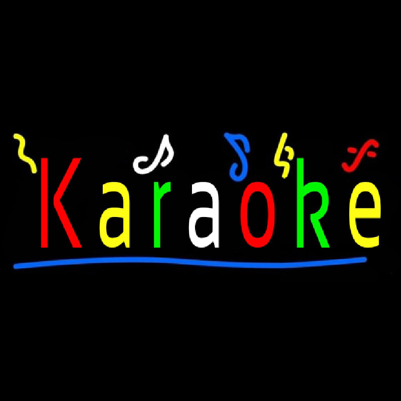 Karaoke Neonkyltti