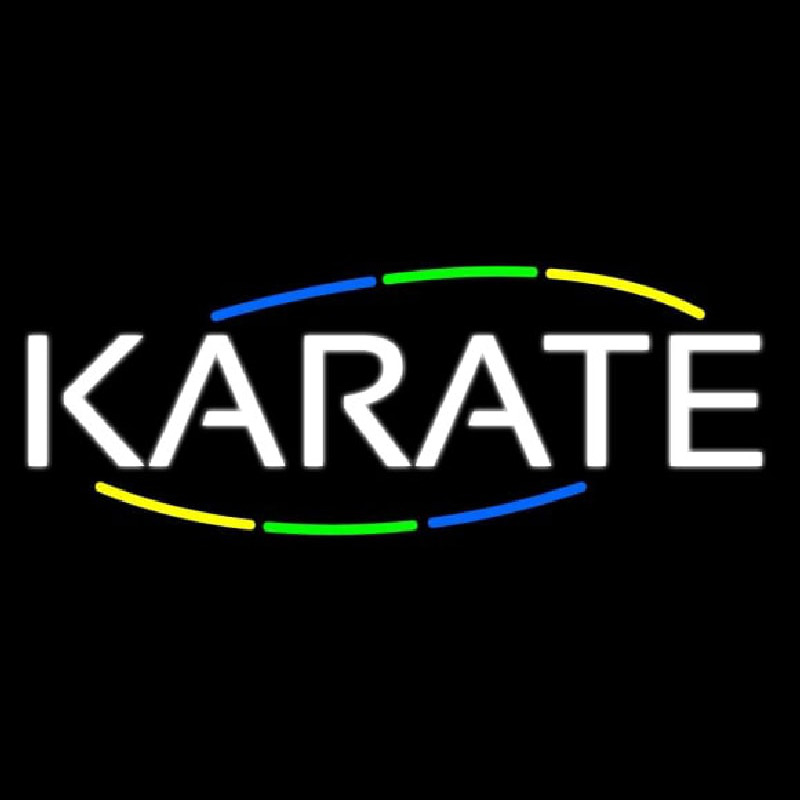 Karate Neonkyltti