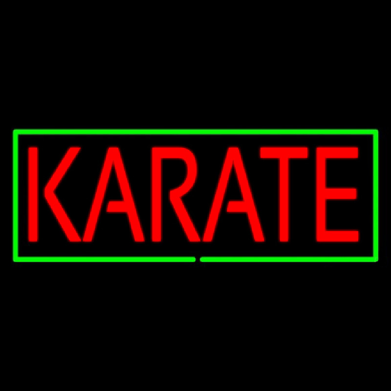 Karate Neonkyltti