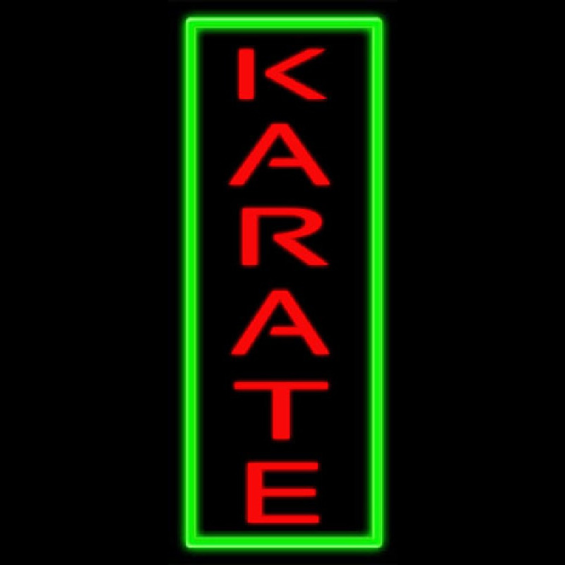 Karate Neonkyltti