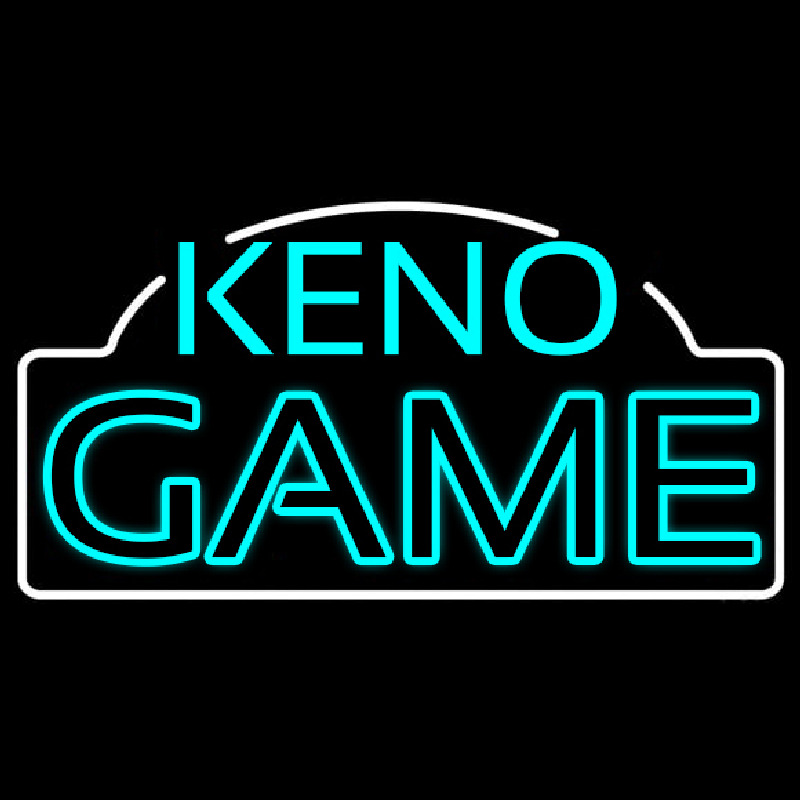 Keno Gems 1 Neonkyltti
