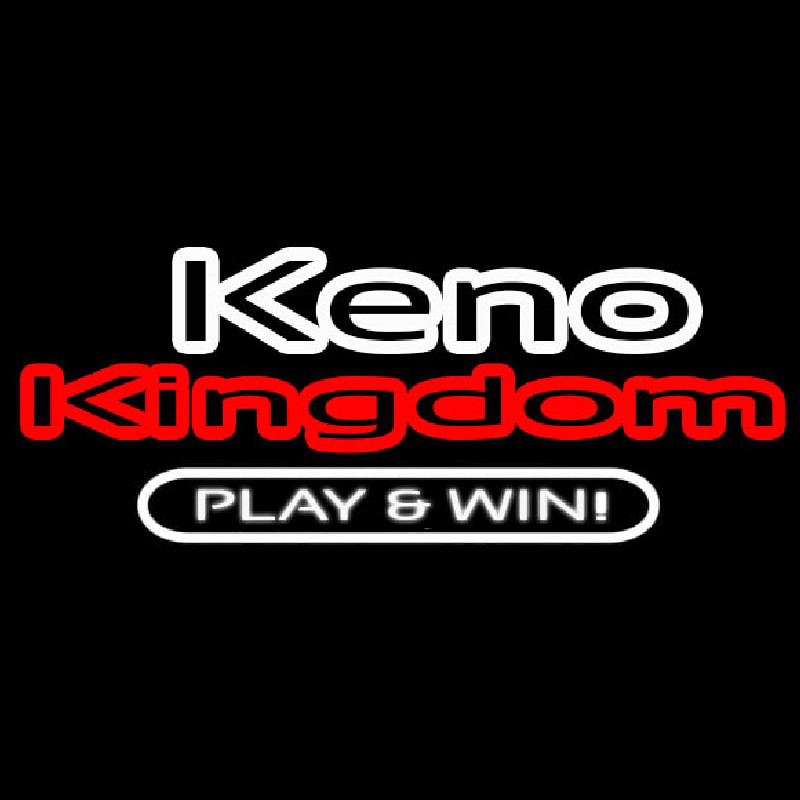 Keno Kingdom 1 Neonkyltti