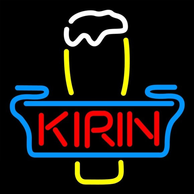 Kirin Glass Beer Sign Neonkyltti