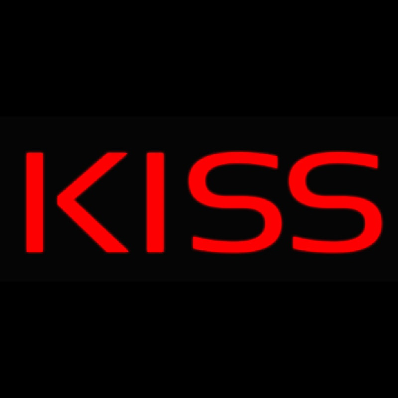 Kiss Neonkyltti