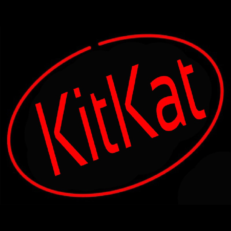 Kitkat Neonkyltti