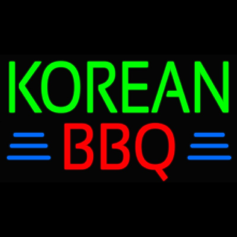 Korean Bbq Neonkyltti