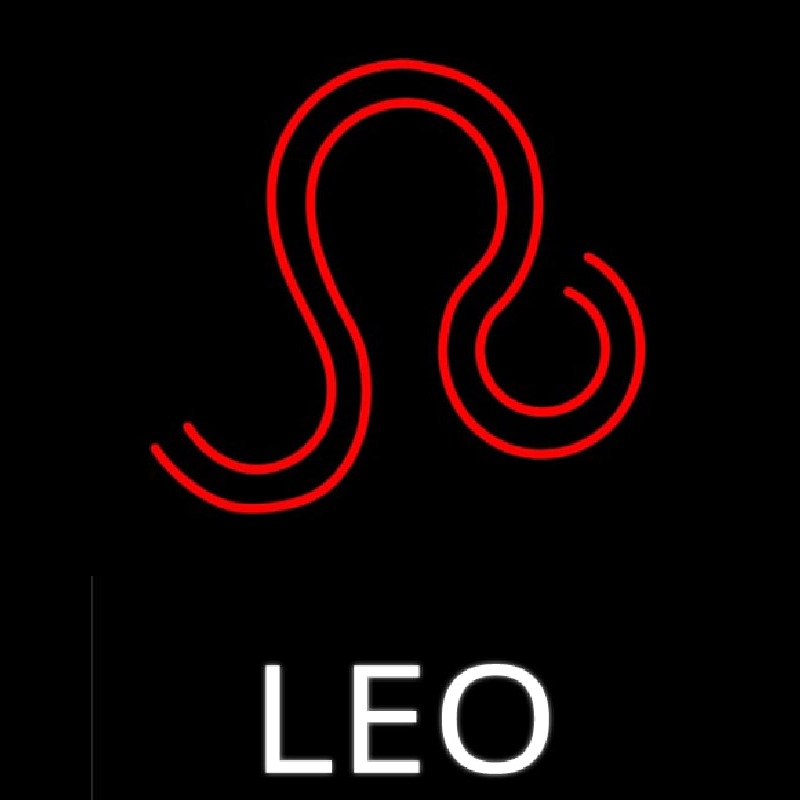 Leo Icon Neonkyltti